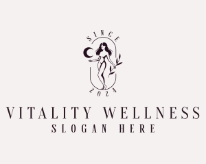 Woman Beauty Wellness logo design