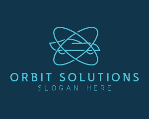 Automotive Car Orbit logo design