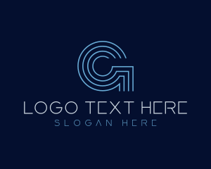 Investment - Creative Media Letter G logo design