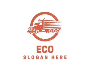 Rustic Delivery Truck Logo