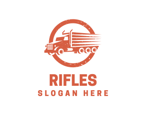 Rustic Delivery Truck Logo