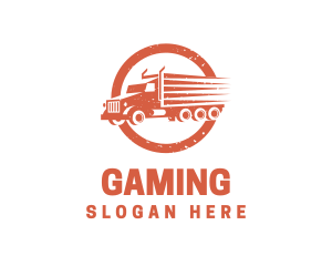 Rustic Delivery Truck Logo