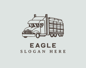 Brown - Brown Haulage Truck logo design