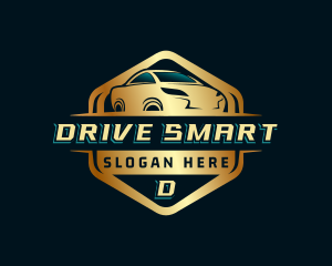 Car Drive Racing logo design