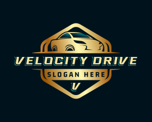 Drive - Car Drive Racing logo design