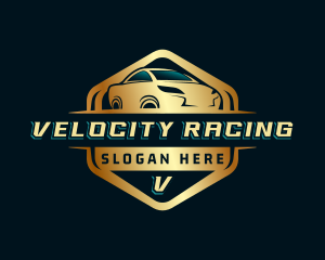 Car Drive Racing logo design