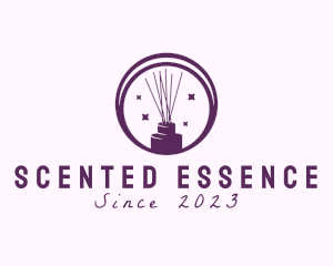 Incense - Reed Diffuser Scented Oil logo design