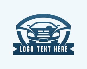 Transportation - Car Racing Automobile logo design