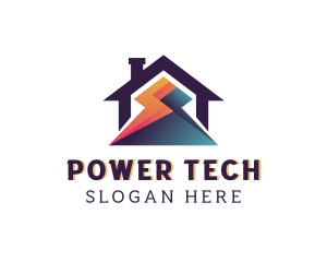 Electrical - Lightning House Electricity logo design