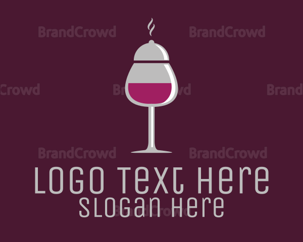 Cloche Wine Glass Logo