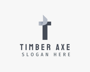 Modern Business Company Letter T logo design