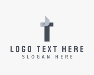 Modern Business Company Letter T Logo