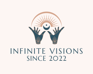 Visionary - Cosmic Mystery Spa logo design