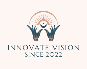 Visionary - Cosmic Mystery Spa logo design