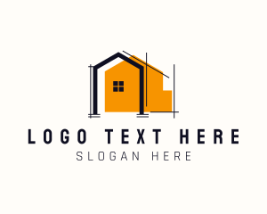 Planning - Residential House Architecture logo design