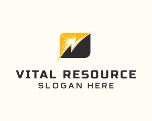 Resource - Solar Electric Company logo design