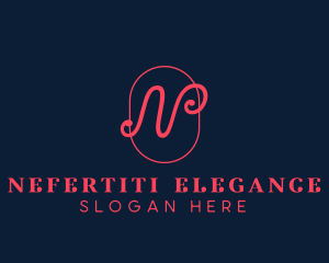 Cursive Feminine Brand logo design