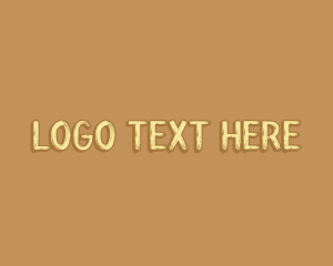 Marker - Yellow Brush Wordmark logo design