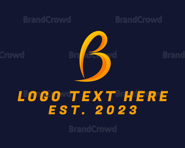 Corporate Business Letter B Logo