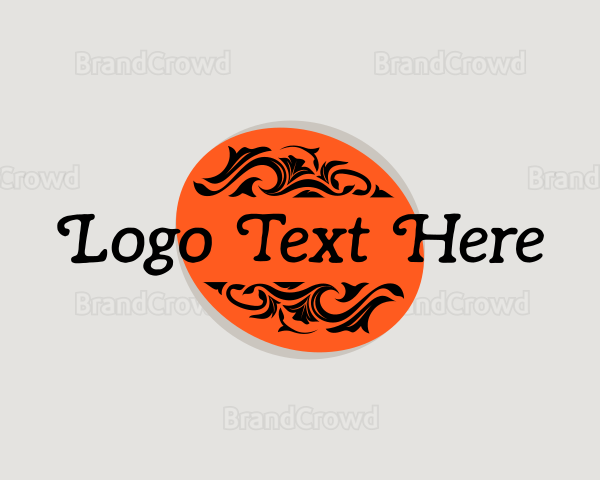 Decorative Ornamental Business Logo