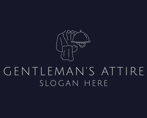 Menswear - Butler Catering Dining logo design