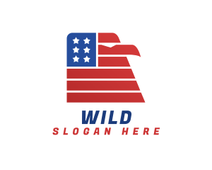 Generic - American Eagle Flag logo design