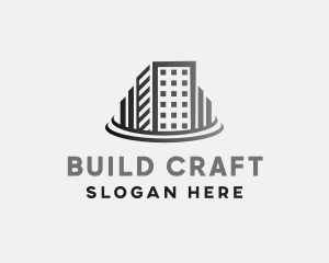 Residential Building Real Estate logo design