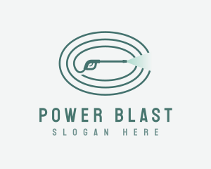 Power Washer Cleaner logo design