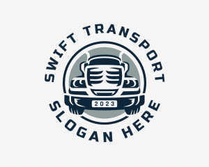 Cargo Freight Truck logo design