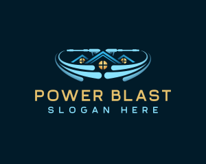 Sanitation Power Washing logo design