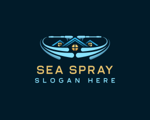 Sanitation Power Washing logo design