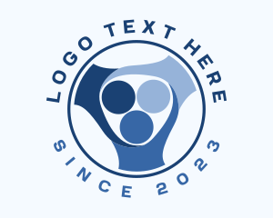 Caregiver - Community People Foundation logo design