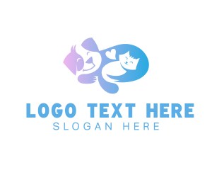Pup - Dog Cat Care logo design