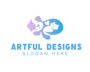 Dog Cat Care logo design