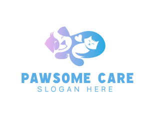Dog Cat Care logo design