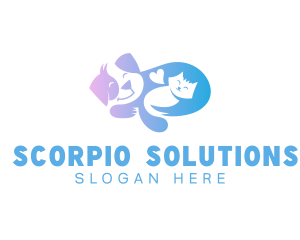 Dog Cat Care logo design