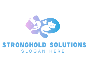 Dog Cat Care logo design