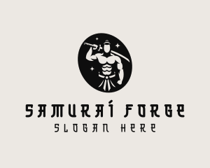 Katana - Katana Samurai Warrior logo design