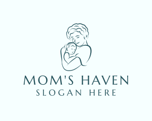 Mother Baby Maternity logo design