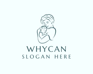 Pediatrician - Mother Baby Maternity logo design