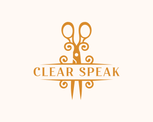 Elegant Craft Scissors Logo