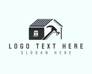 Nail - Hammer Home Repair logo design