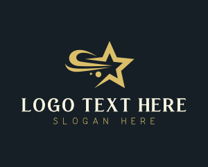 Star - Star Swoosh Entertainment logo design