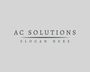 Generic Professional Firm logo design