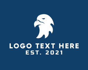 Vulture - American Eagle Bird logo design
