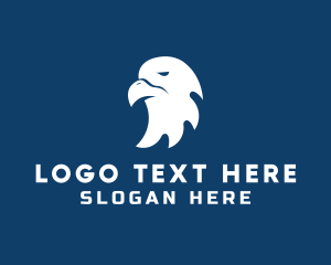 Wildlife - American Eagle Bird logo design