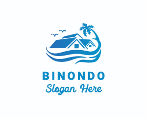 Beach Resort House Logo