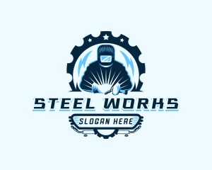 Industrial Steel Welding logo design