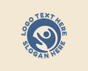 Human - Humanitarian Charity Foundation logo design