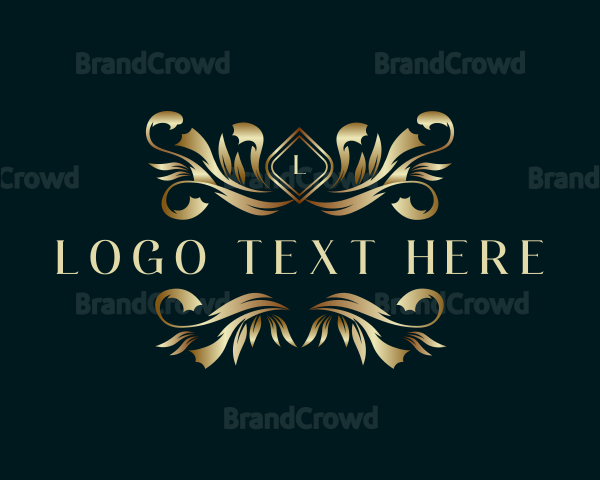 Luxury Boutique Ornament Logo